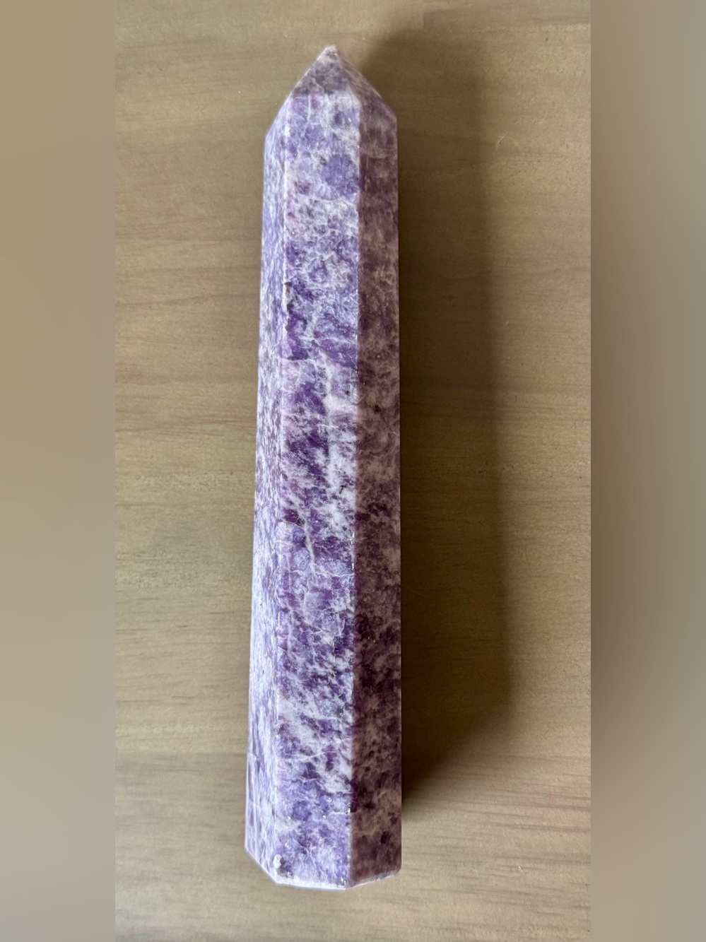 Large Lepidolite Tower - Picture 7 of 13